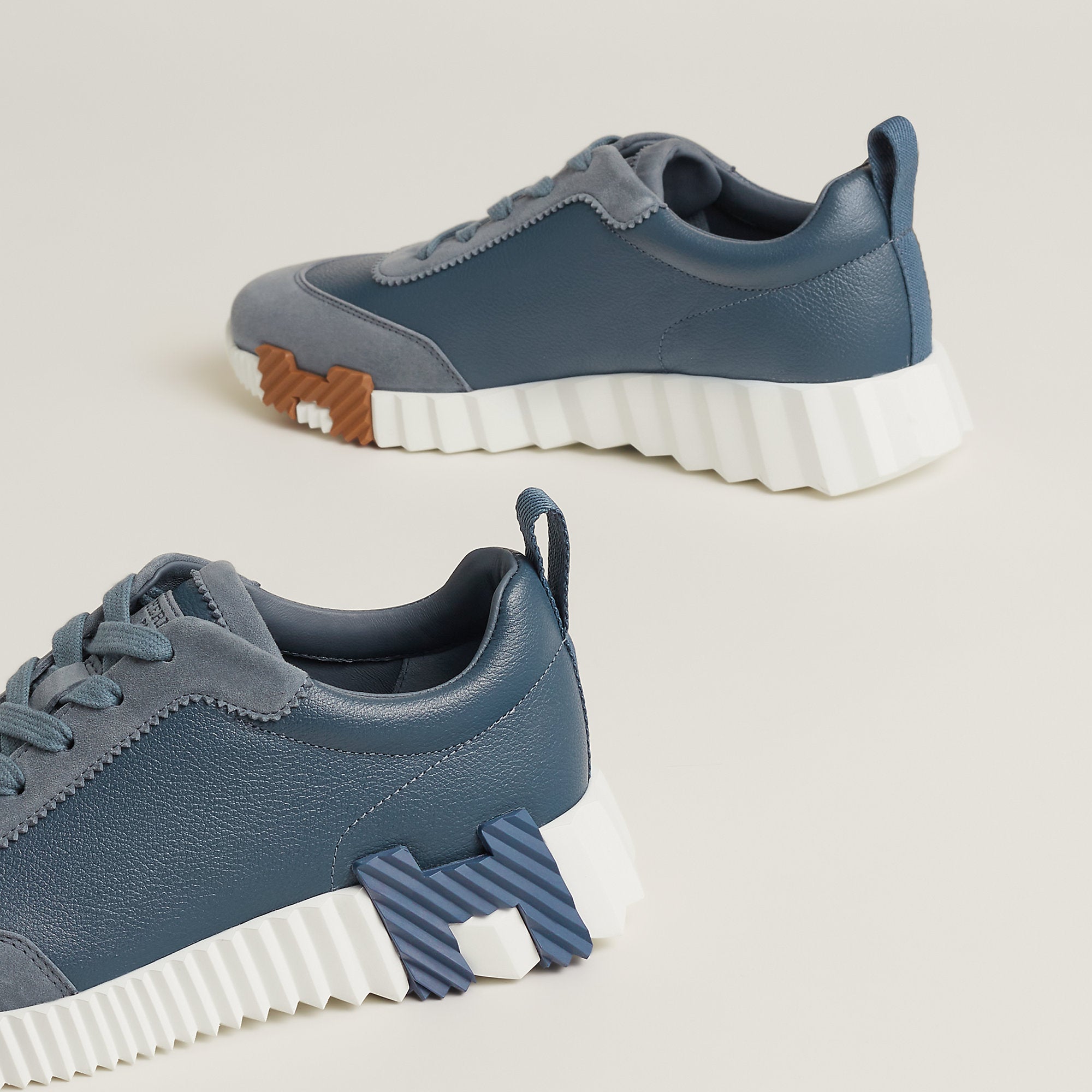  Hermes Bouncing Sneaker Bleu Mer