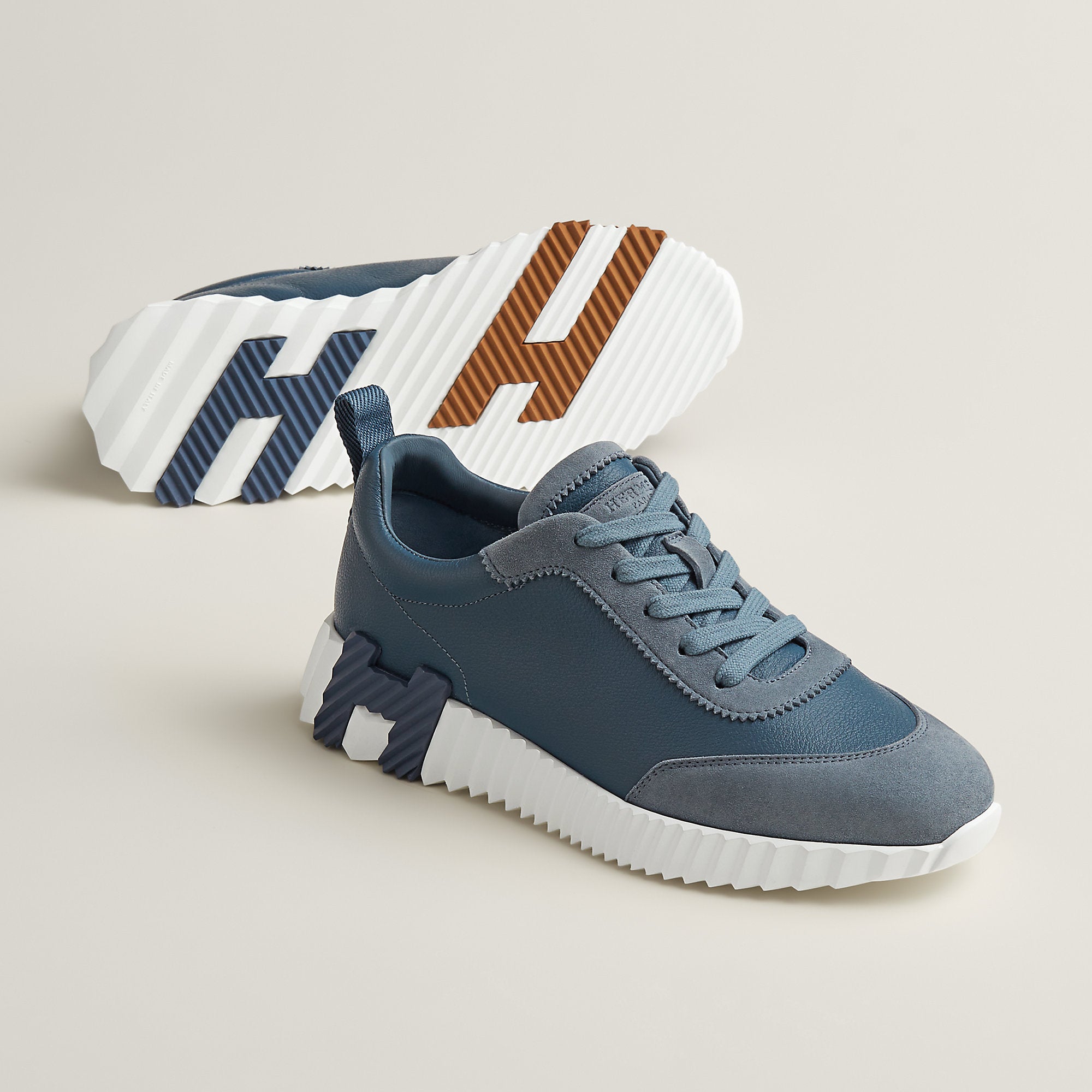  Hermes Bouncing Sneaker Bleu Mer