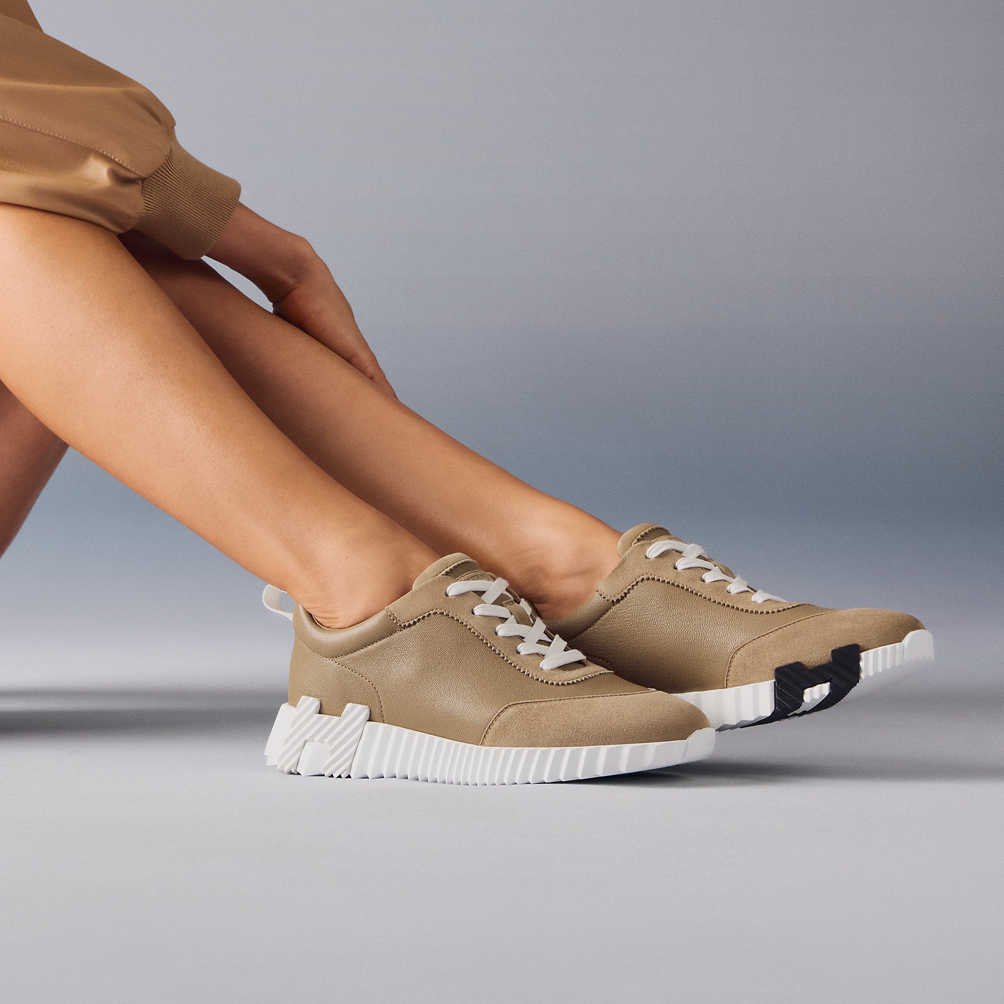  Hermes Bouncing Sneaker Kraft