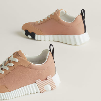  Hermes Bouncing Sneaker Beige Perlino