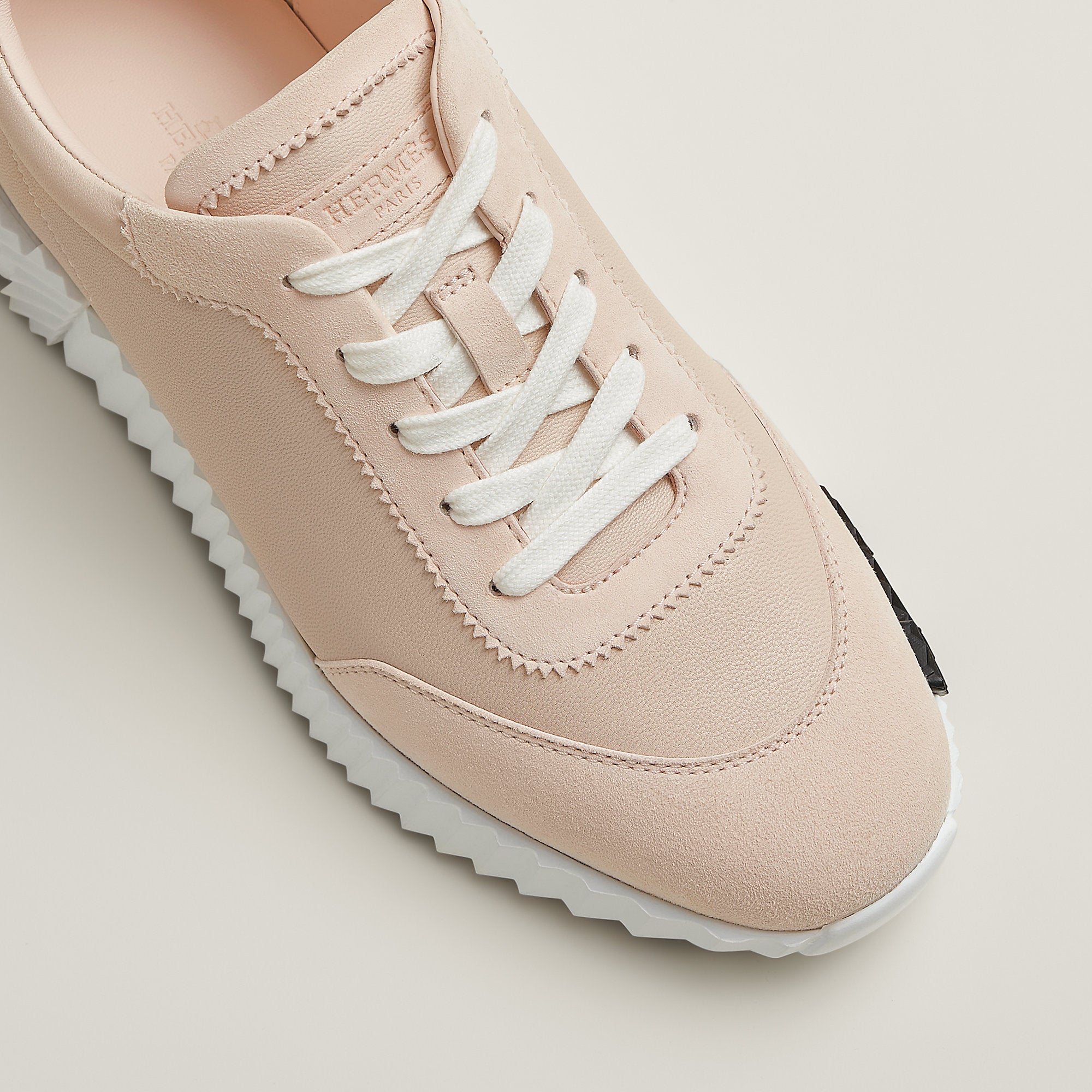  Hermes Bouncing Sneaker Rose Palomino