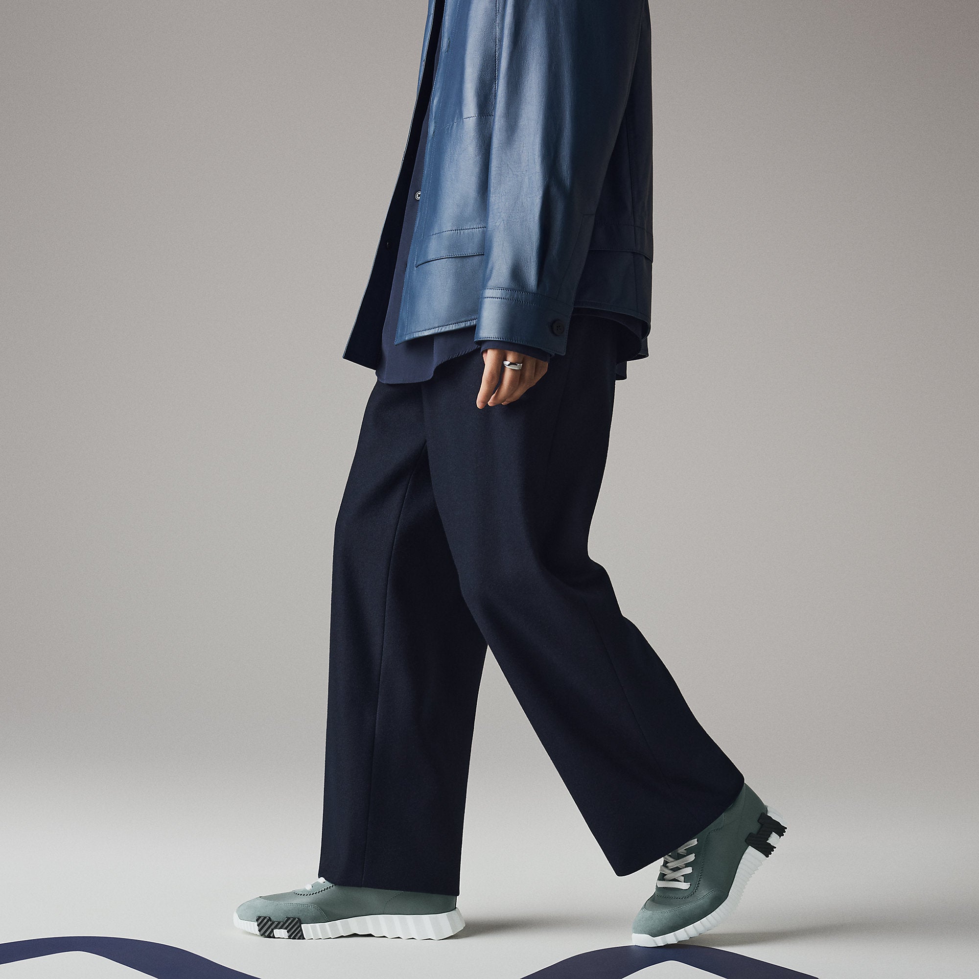  Hermes Bouncing Sneaker Noir