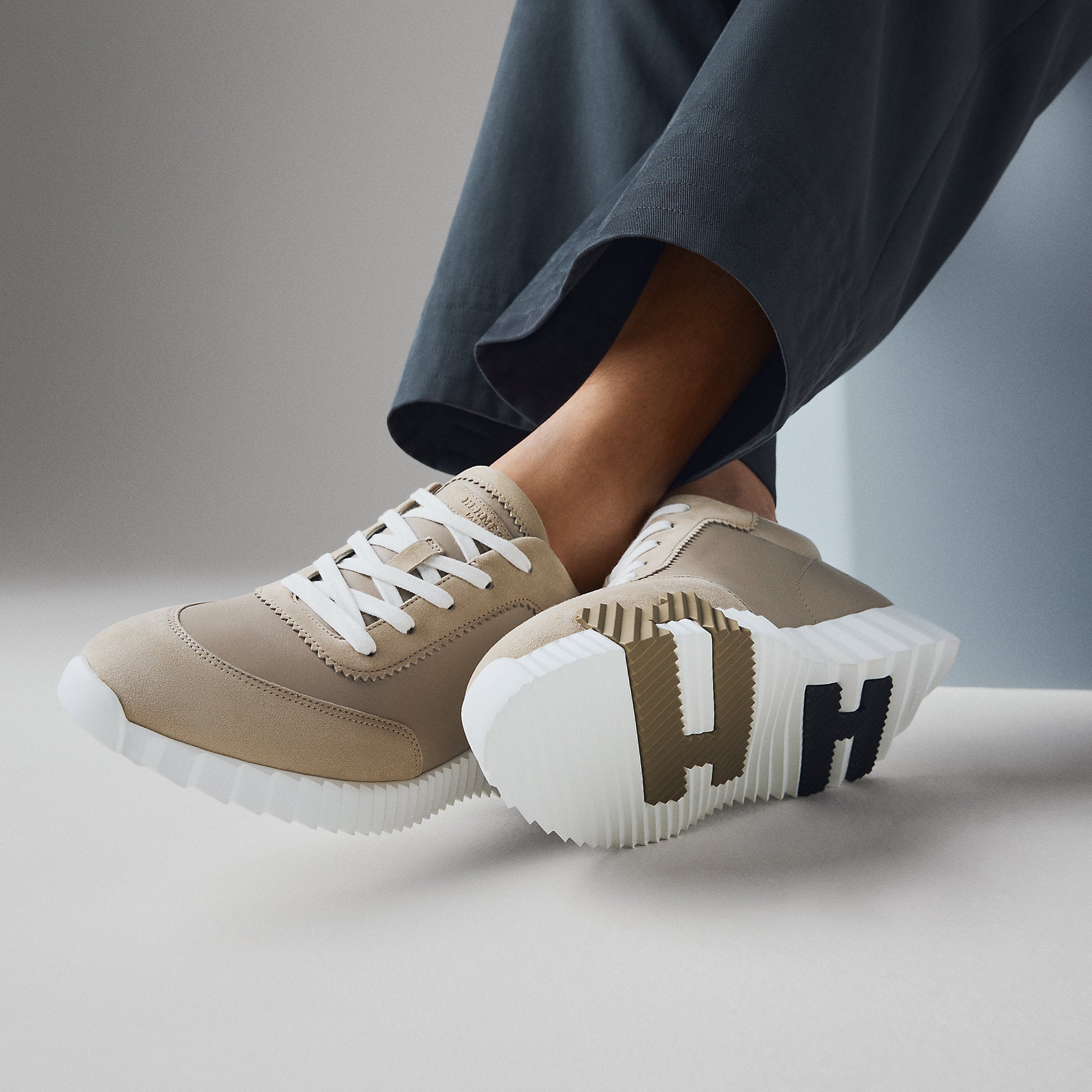  Hermes Bouncing Sneaker Noir