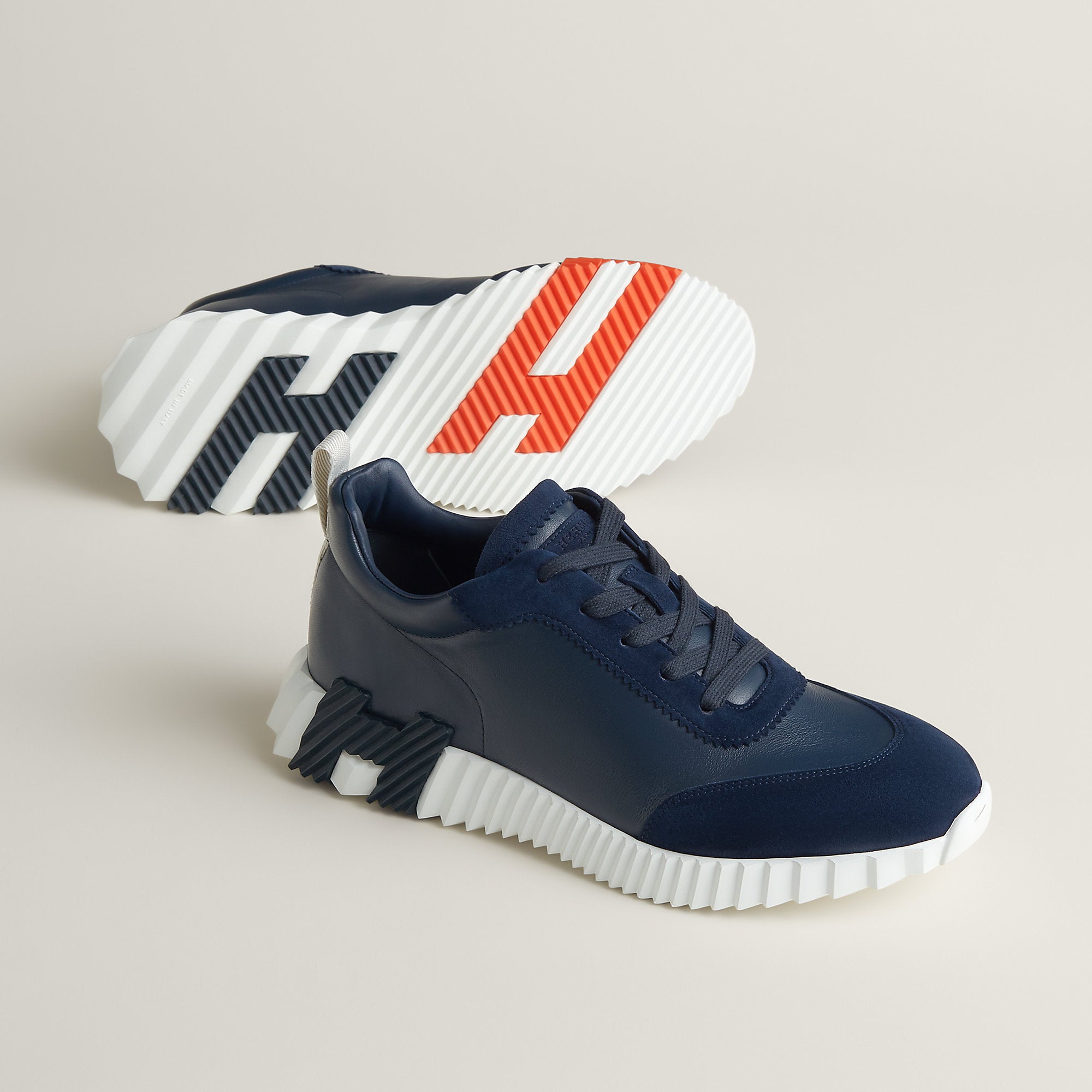  Hermes Bouncing Sneaker Bleu Ocan