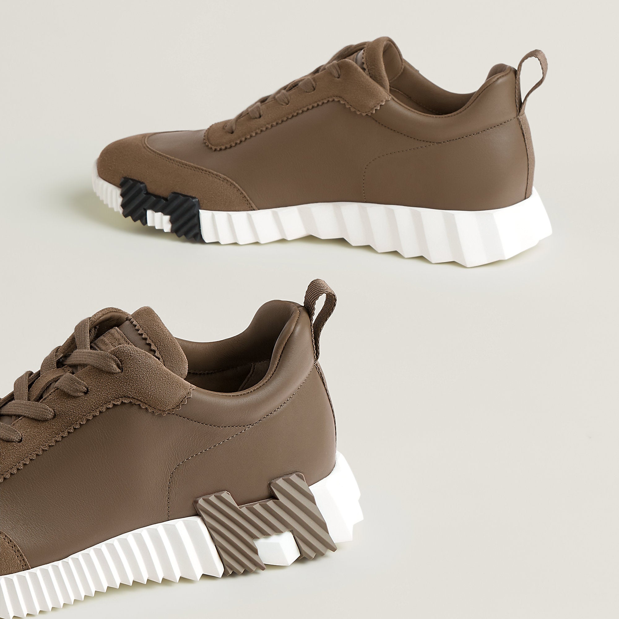  Hermes Bouncing Sneaker Toupe