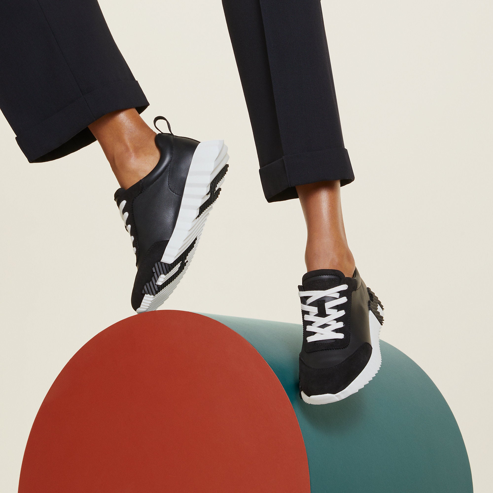  Hermes Bouncing Sneaker Noir