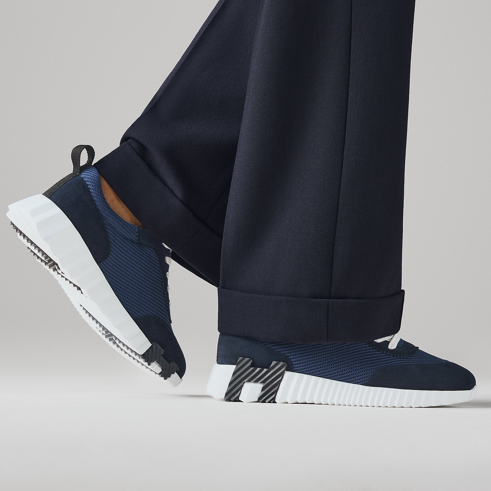  Hermes Bouncing Sneaker Marine