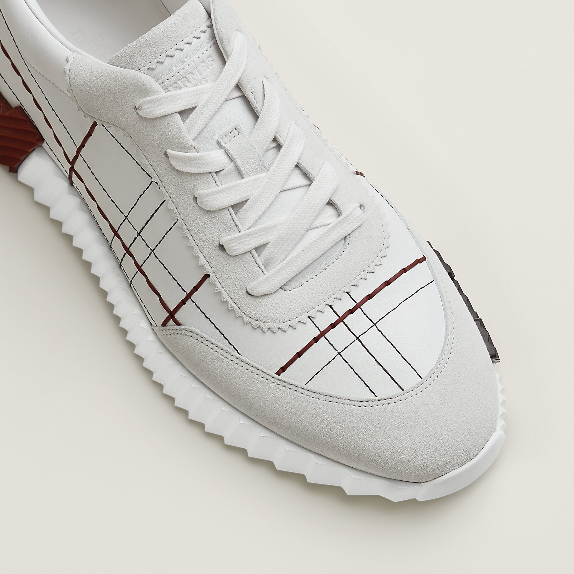  Hermes Bouncing Sneaker Blanc