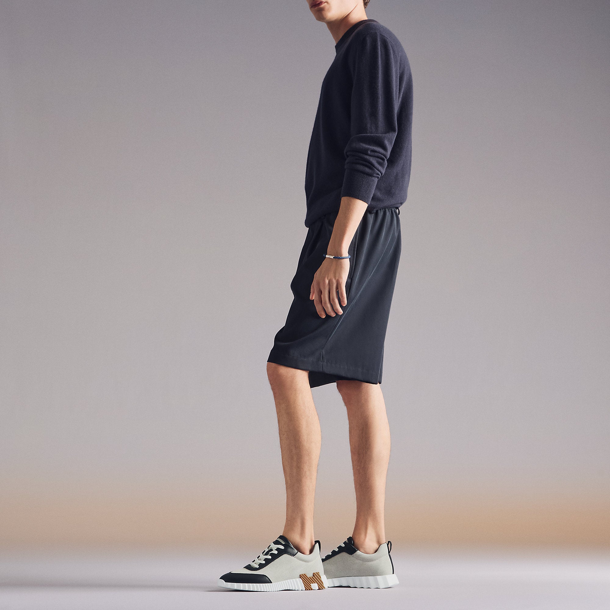  Hermes Bouncing Sneaker Noir