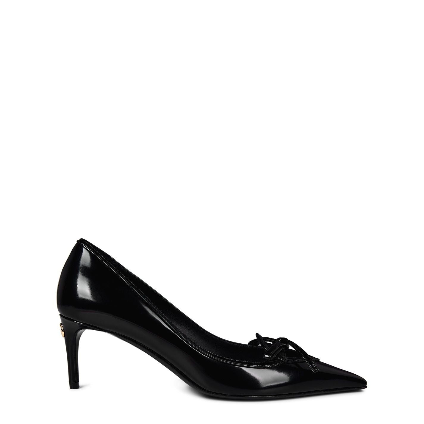  Bow Kitten Heels Nero