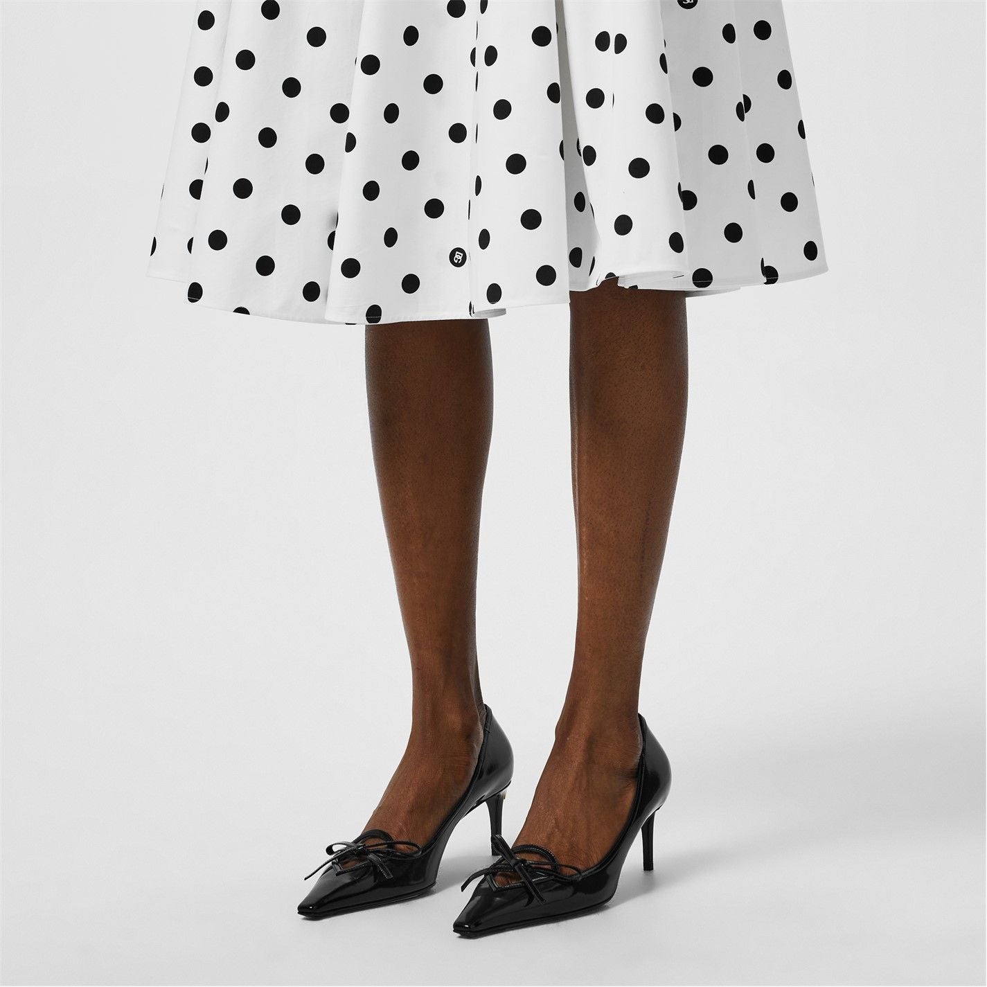  Bow Kitten Heels Nero