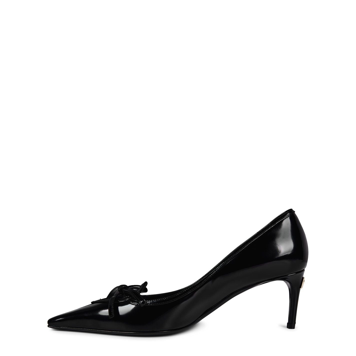 Bow Kitten Heels Nero