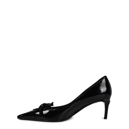  Bow Kitten Heels Nero