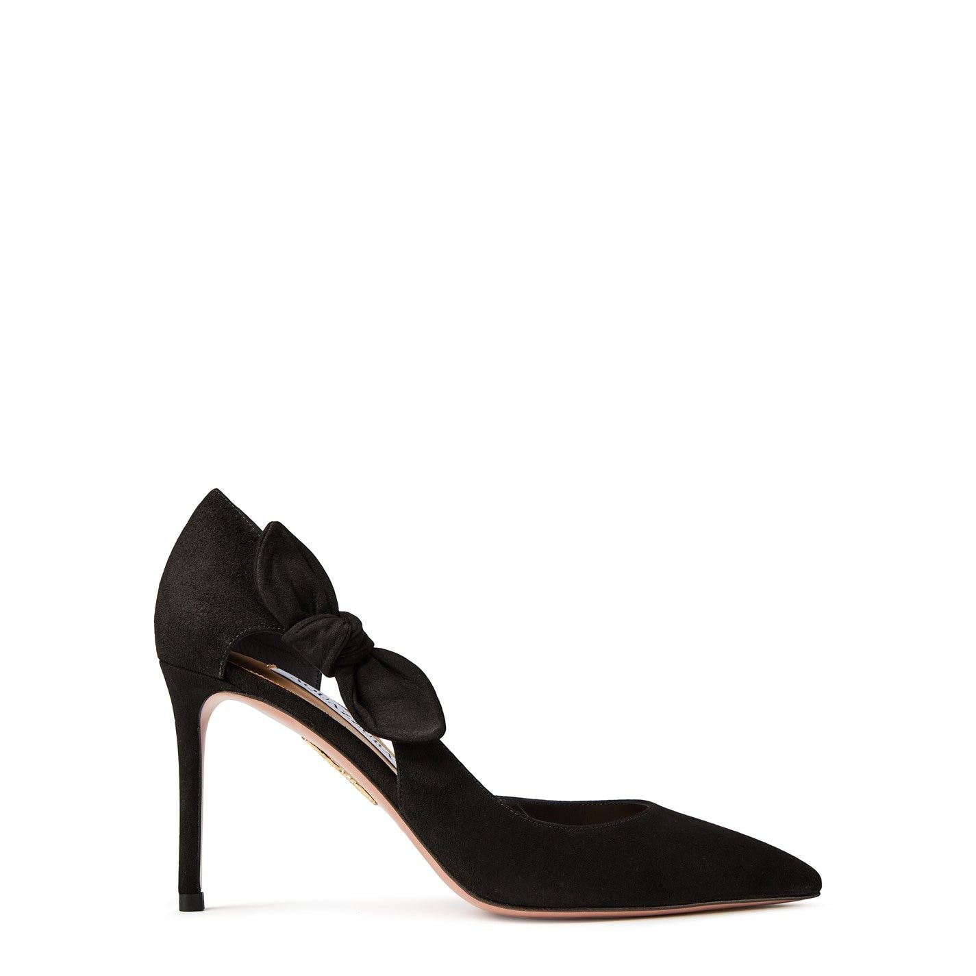  Bow Tie Pump 85 Black