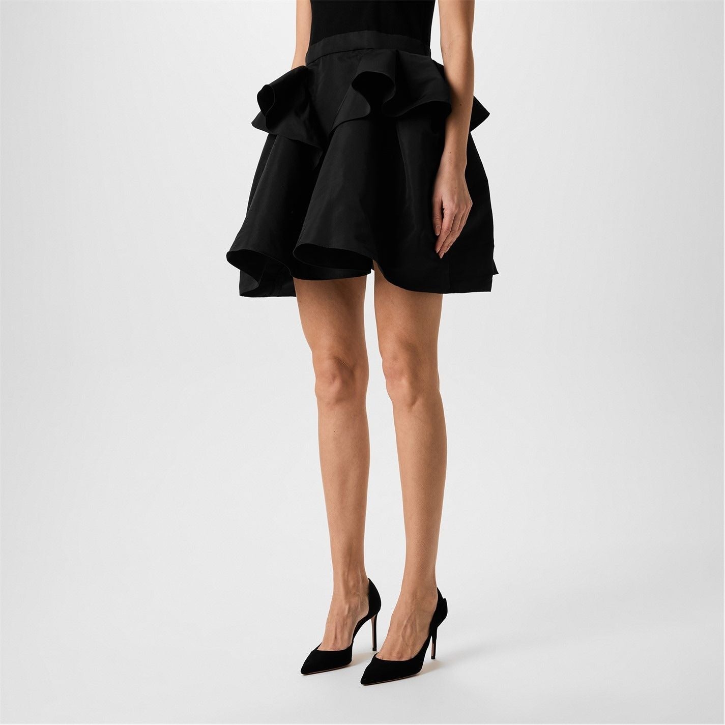  Bow Tie Pump 85 Black