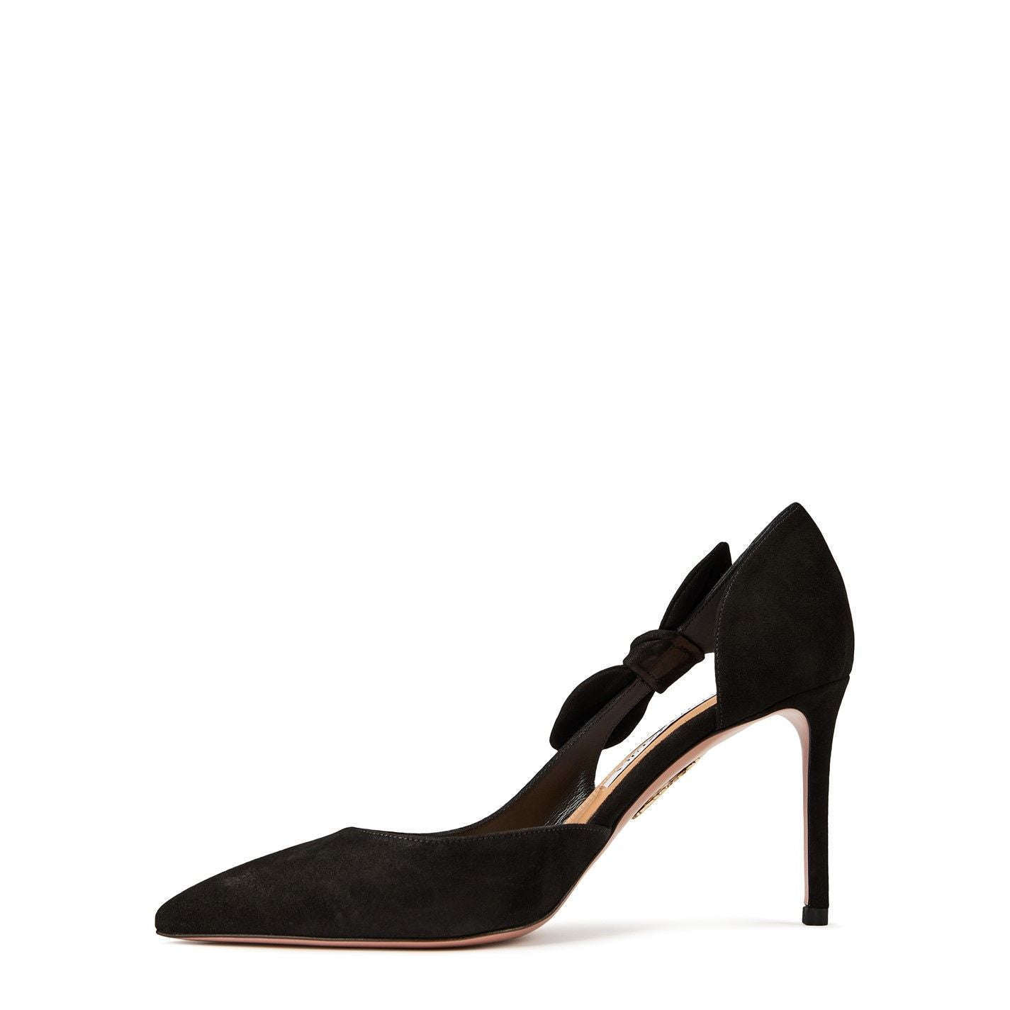  Bow Tie Pump 85 Black