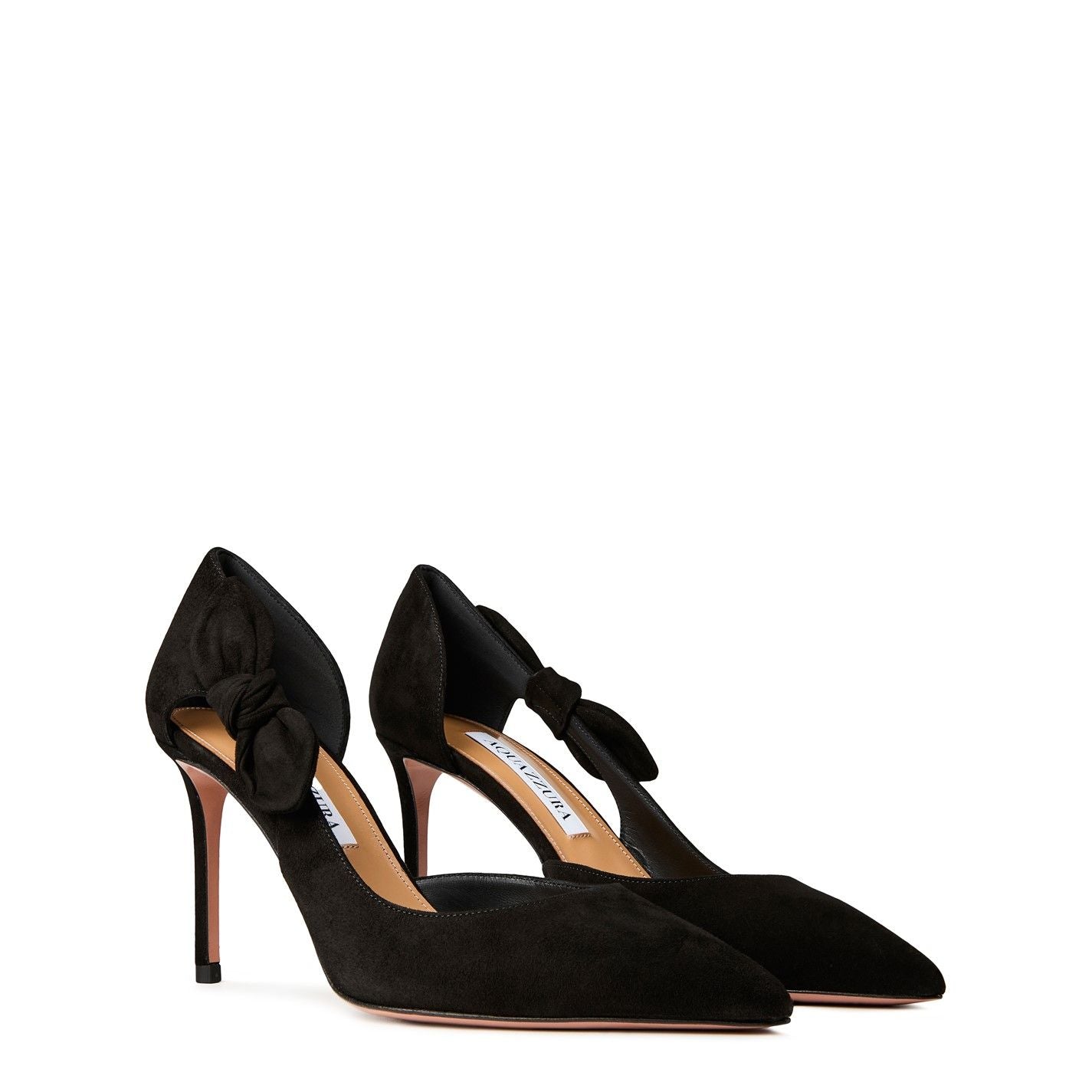  Bow Tie Pump 85 Black