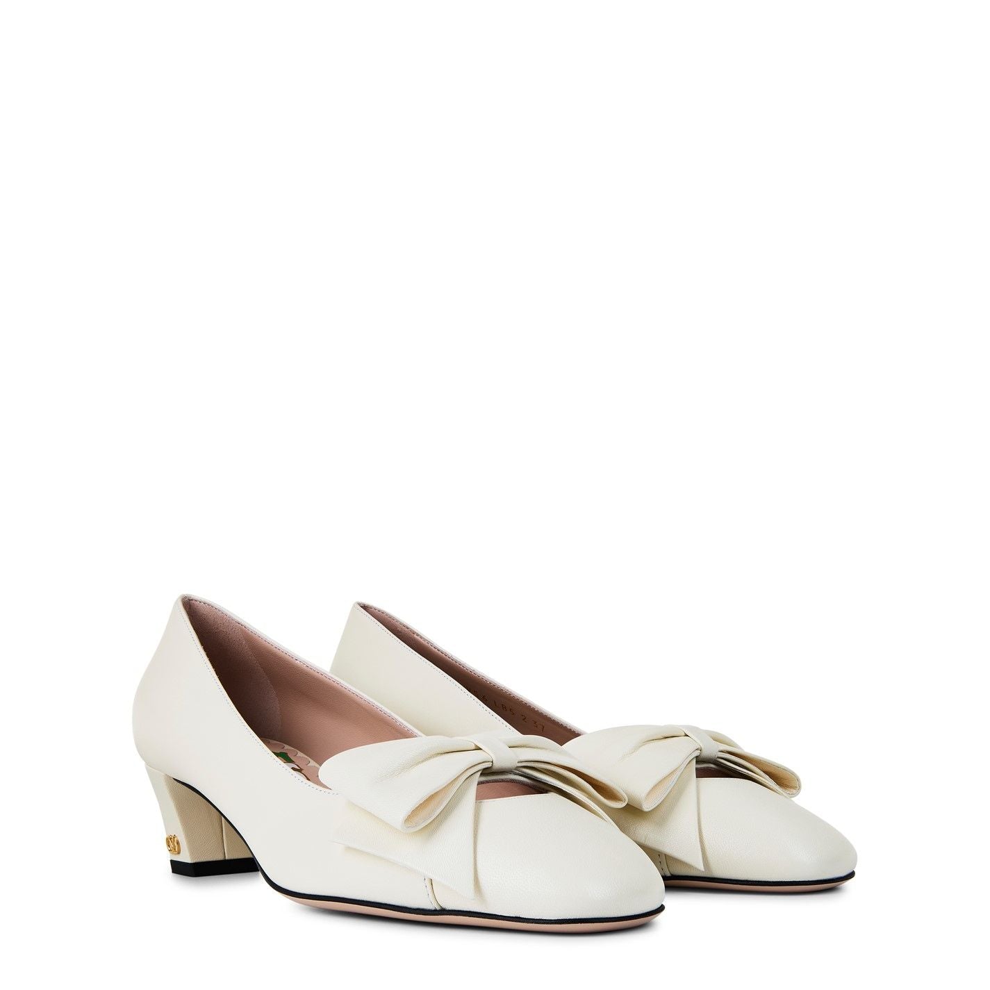  Bowow Pumps Ivory