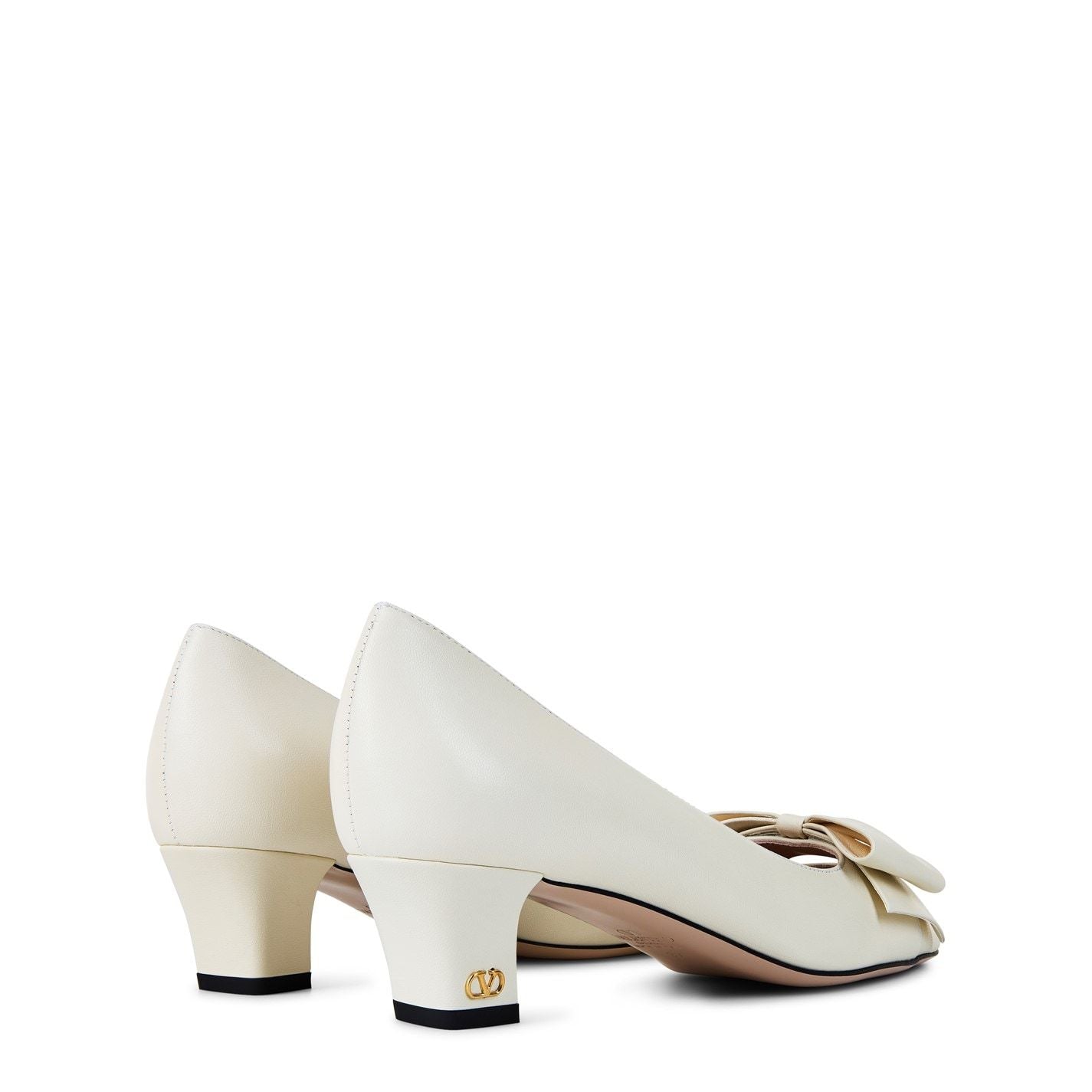  Bowow Pumps Ivory