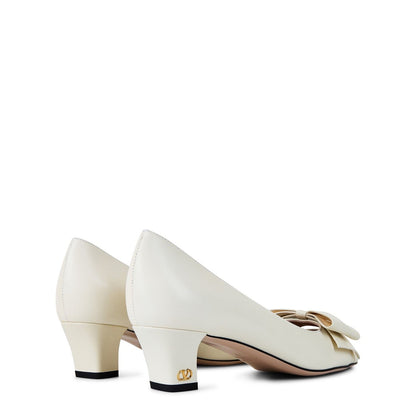  Bowow Pumps Ivory