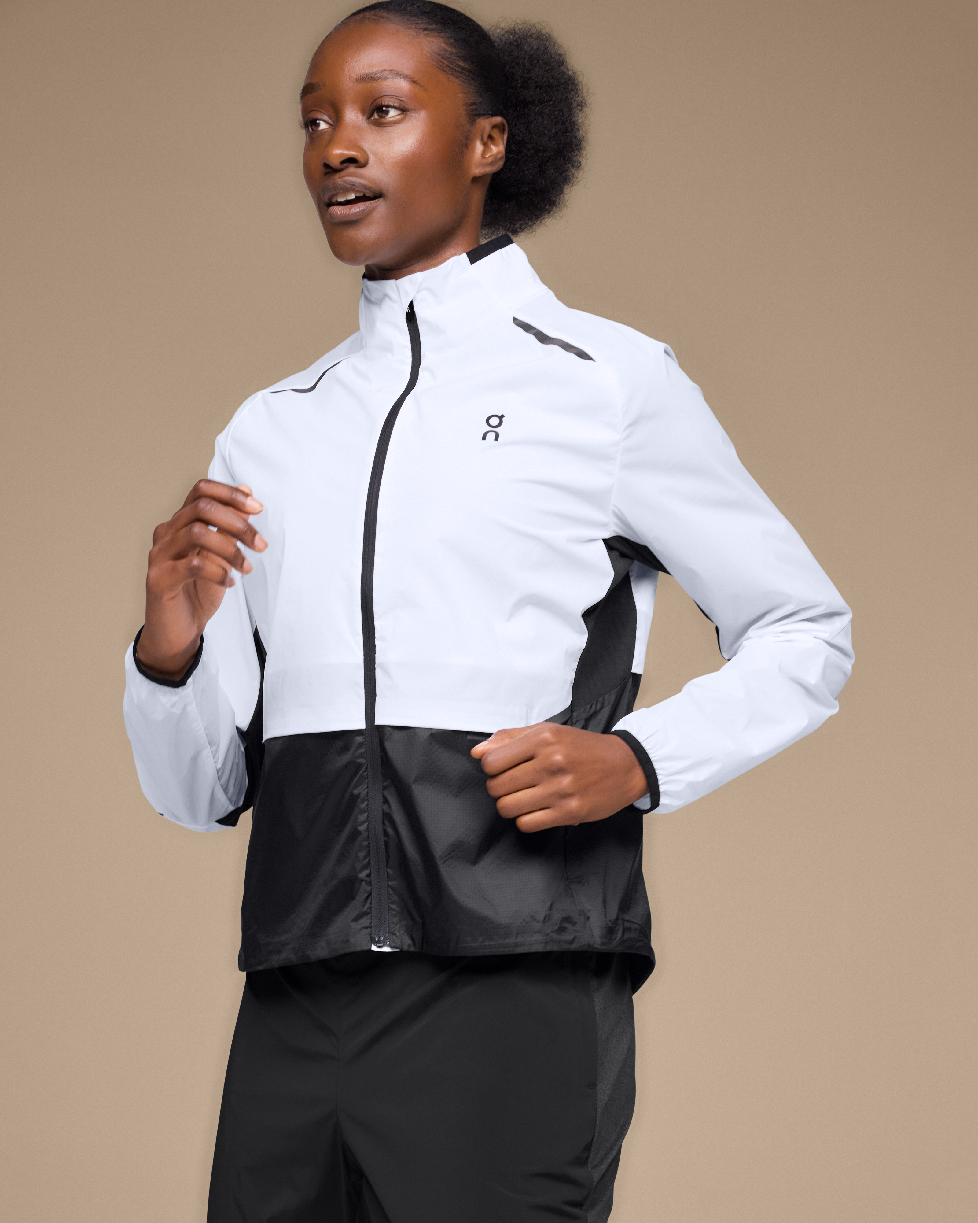 on weather jacket White | Black (Women's)
