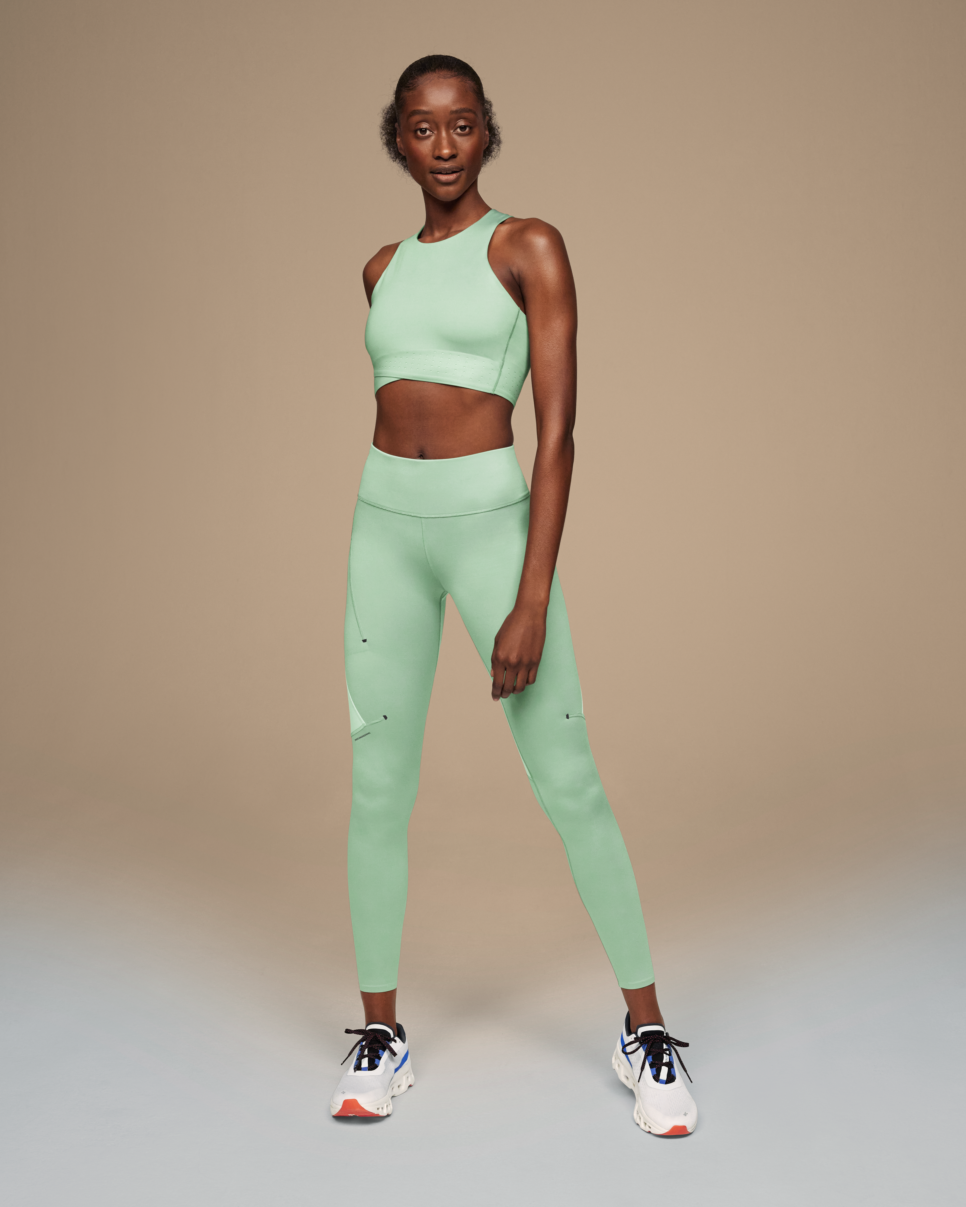 On Race Crop Moss | Creek (Women'S)