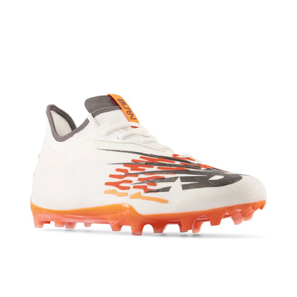 New Balance Burnx3 White with Grey and Orange
