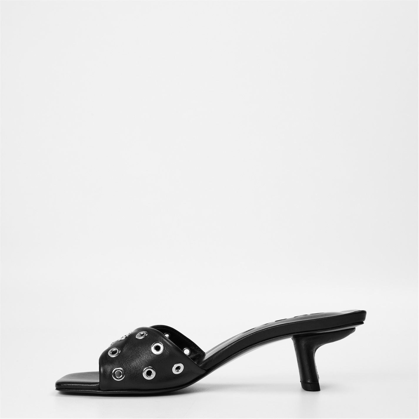  By Far Lthr Eyelets Ld99 Black