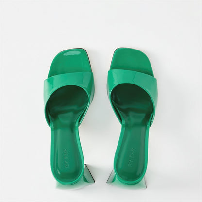  By Far Mchl Ptn Lthr Ld99 Green