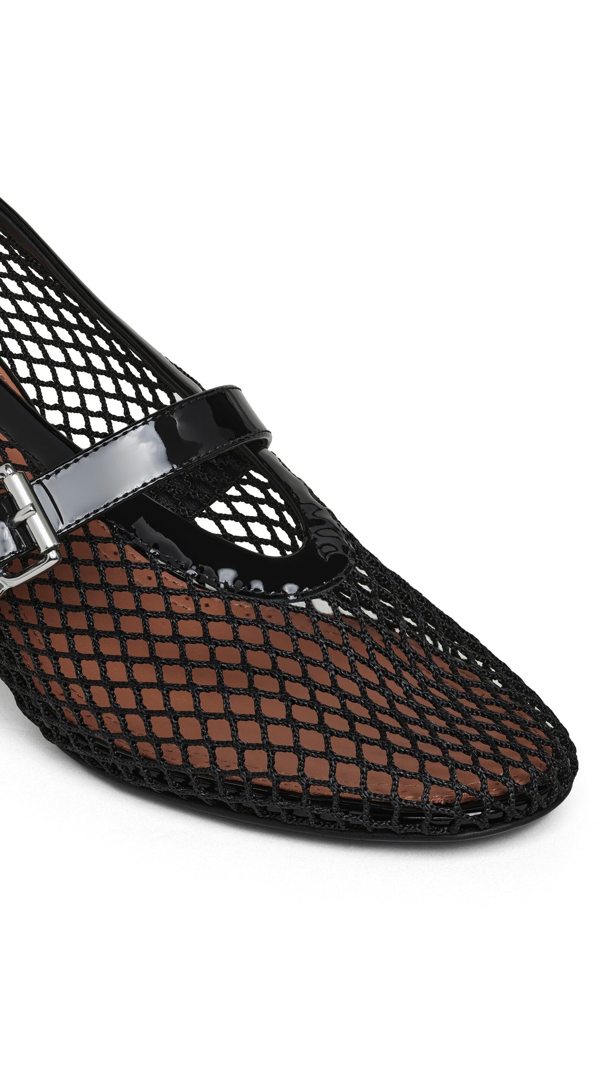 Alaïa Mary Janes 55 In Fishnet