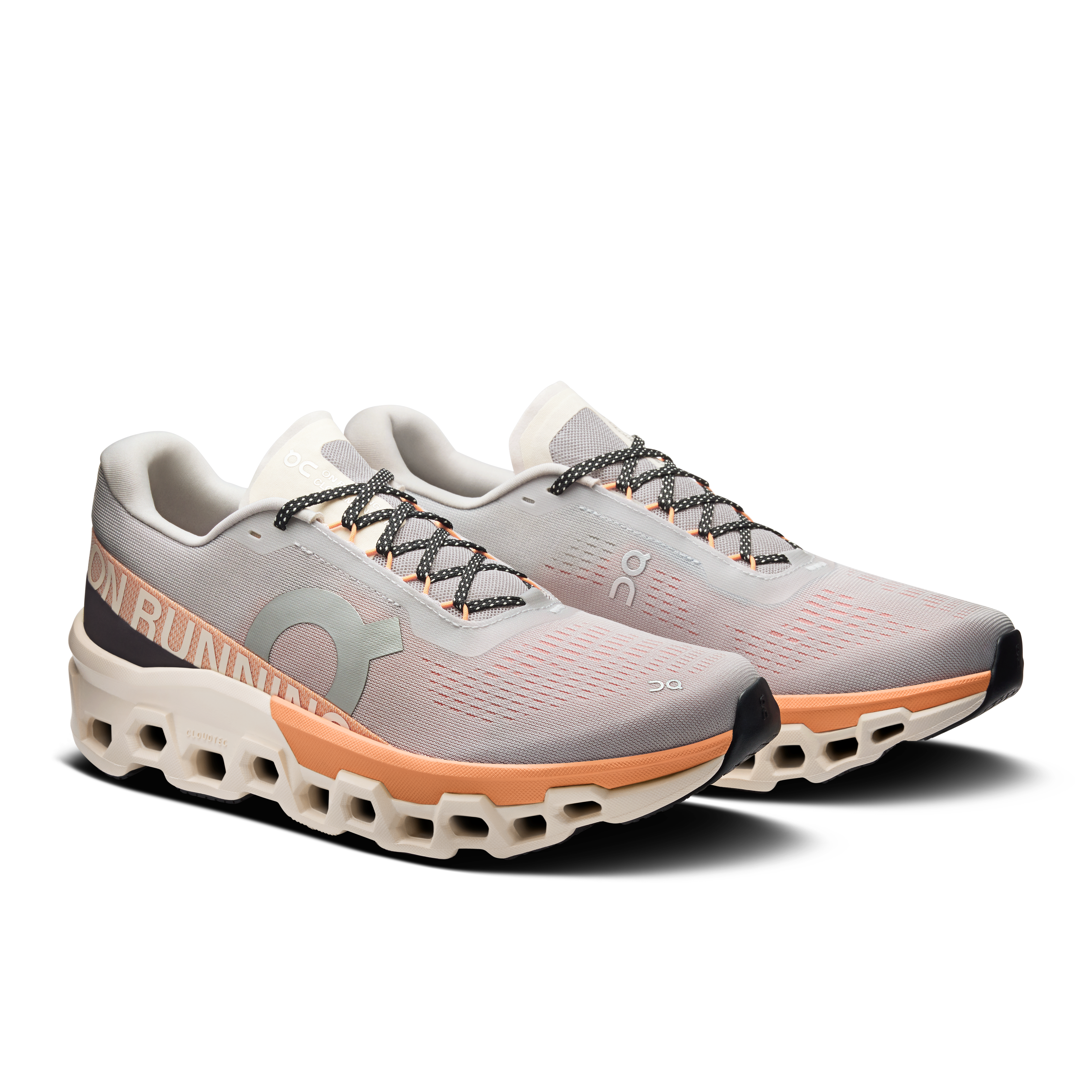 On Cloudmonster 2 Glacier Tangerine