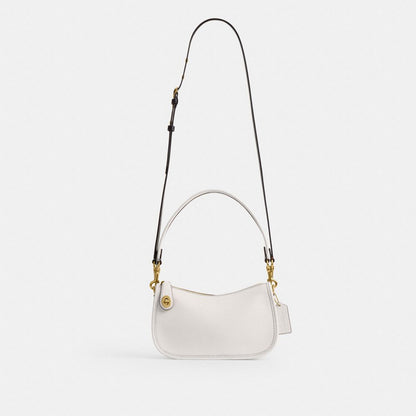 Coach Swinger Bag Brass Chalk