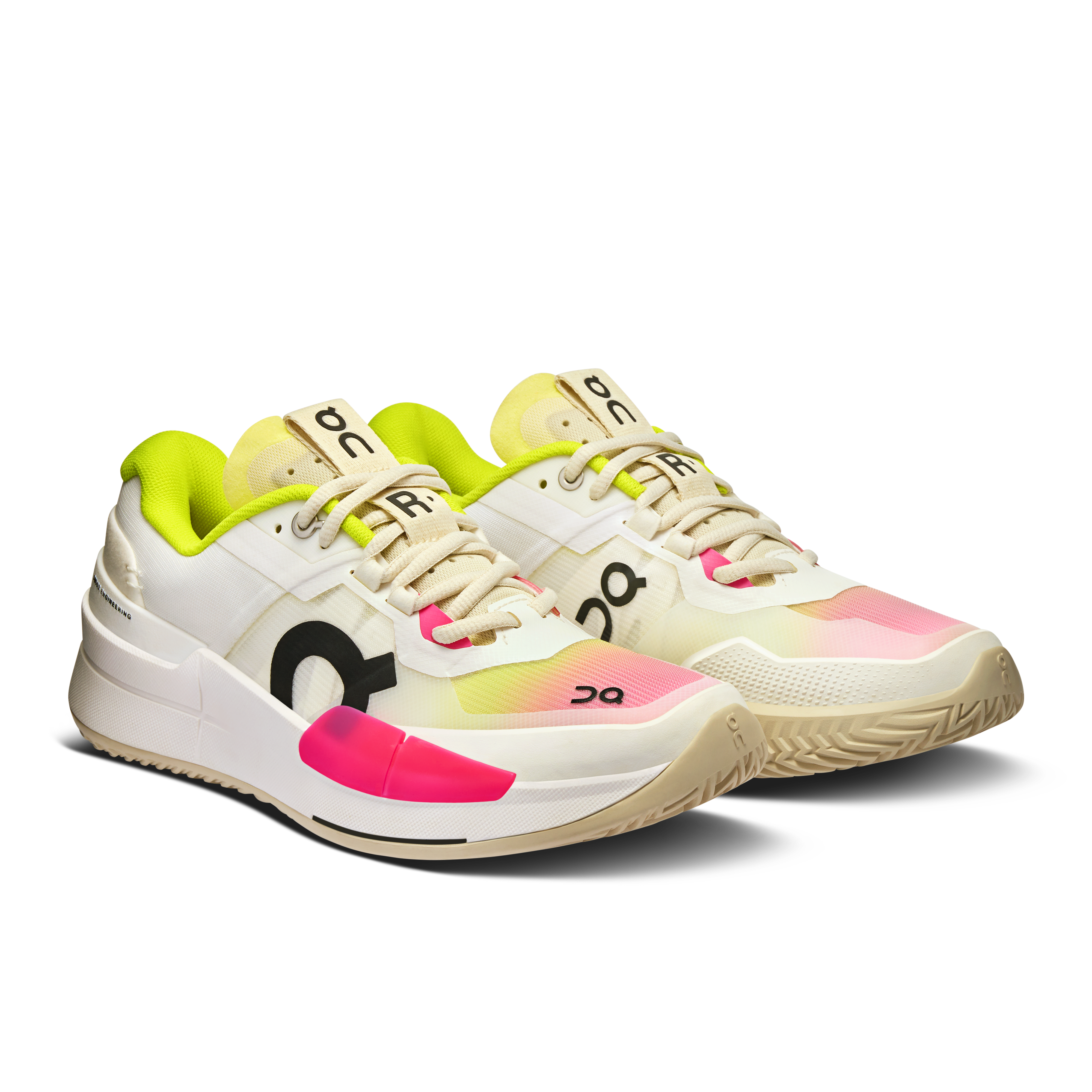 on running the roger pro 2 white lime (women's)