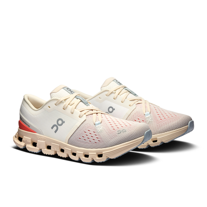 On Cloud X 4 Ivory Salmon (Women'S)