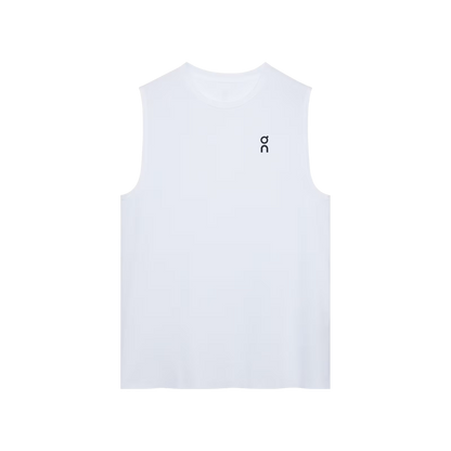On Court Tank All White