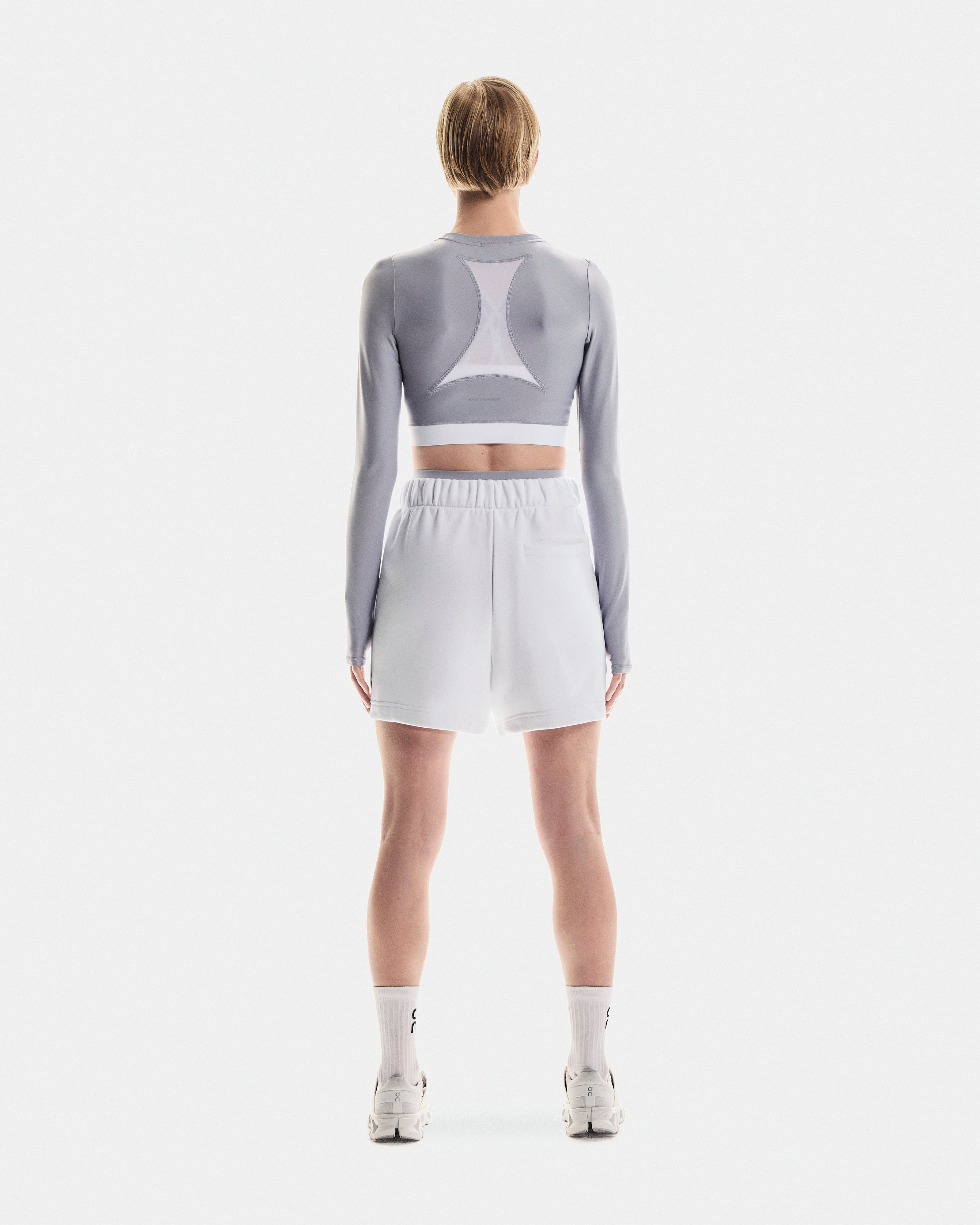 On Train Long Sleeve Crop Lilac (Women's)