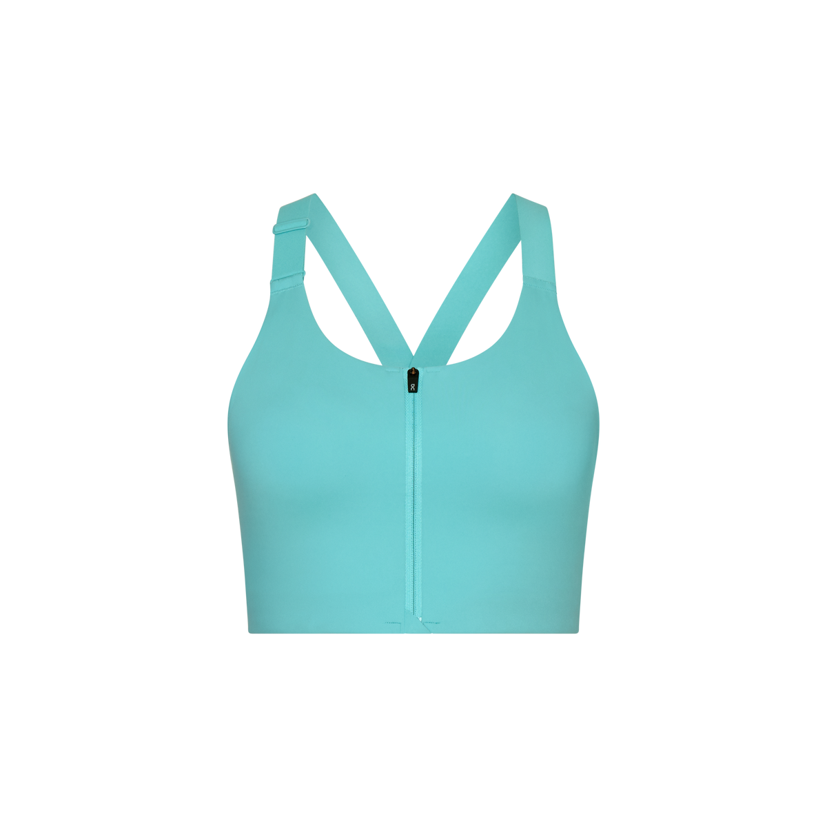 On Endurance Bra Zip Aquamarine (Women'S)