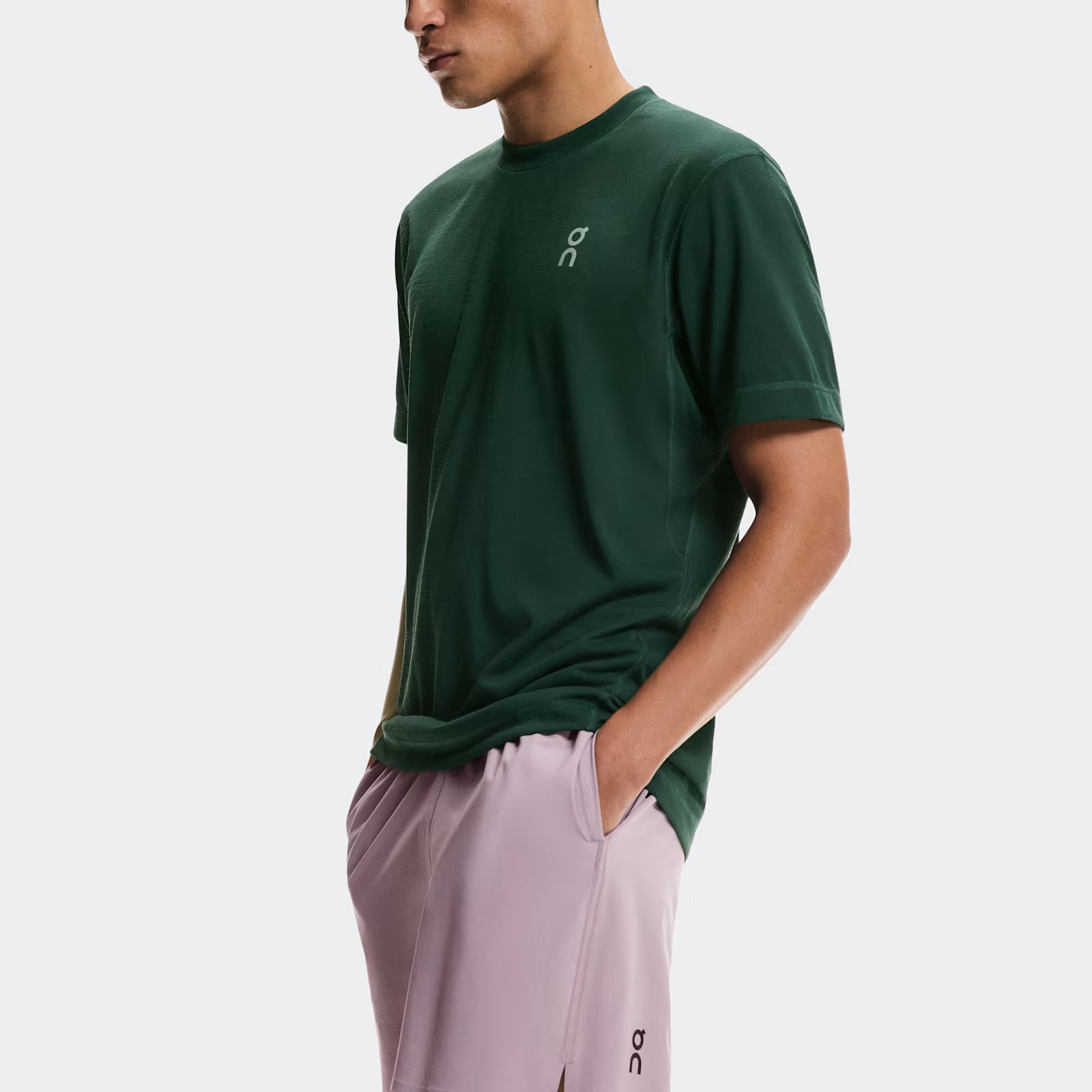 On Focus Shorts Heron
