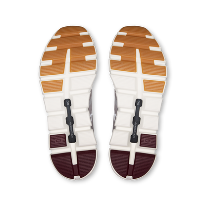 On Cloud 6 Versa Silver Maroon
