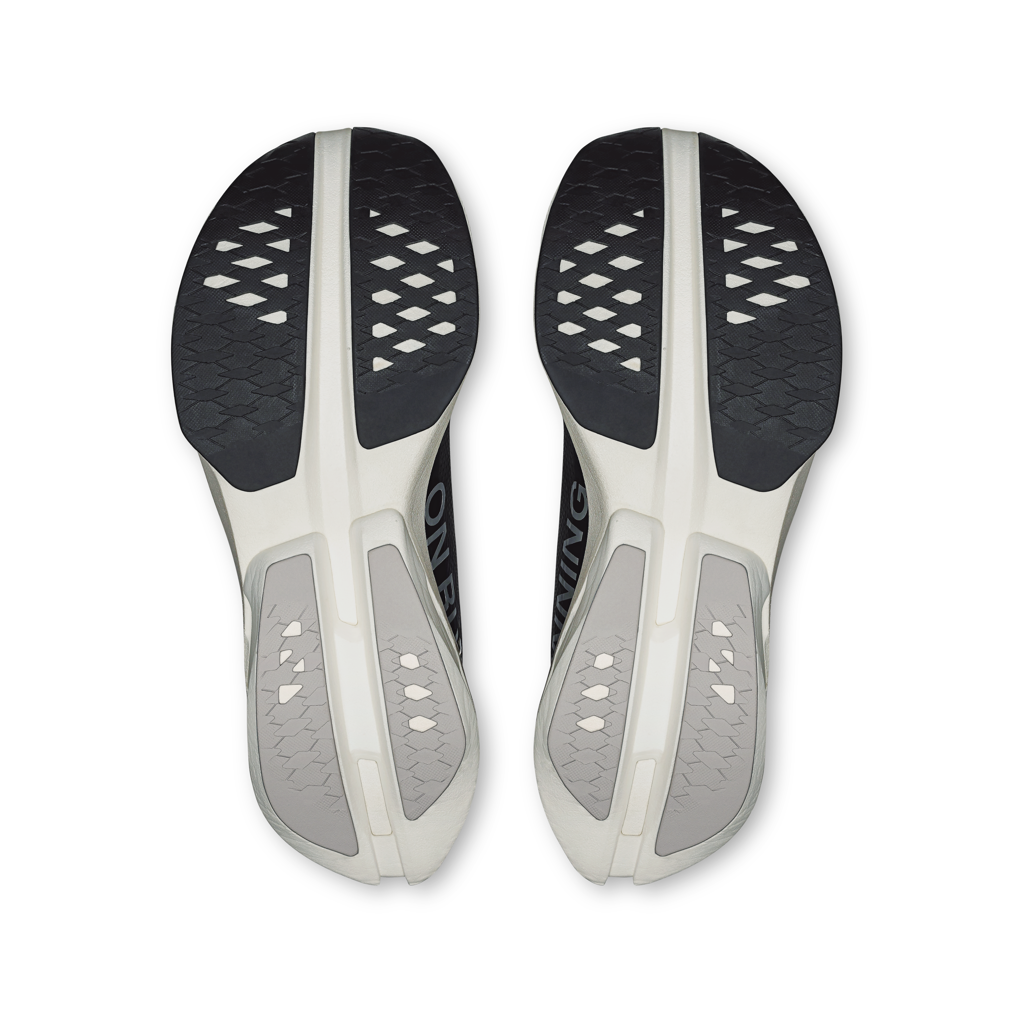 on running cloudboom strike black white (women's)