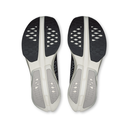 on running cloudboom strike black white (women's)