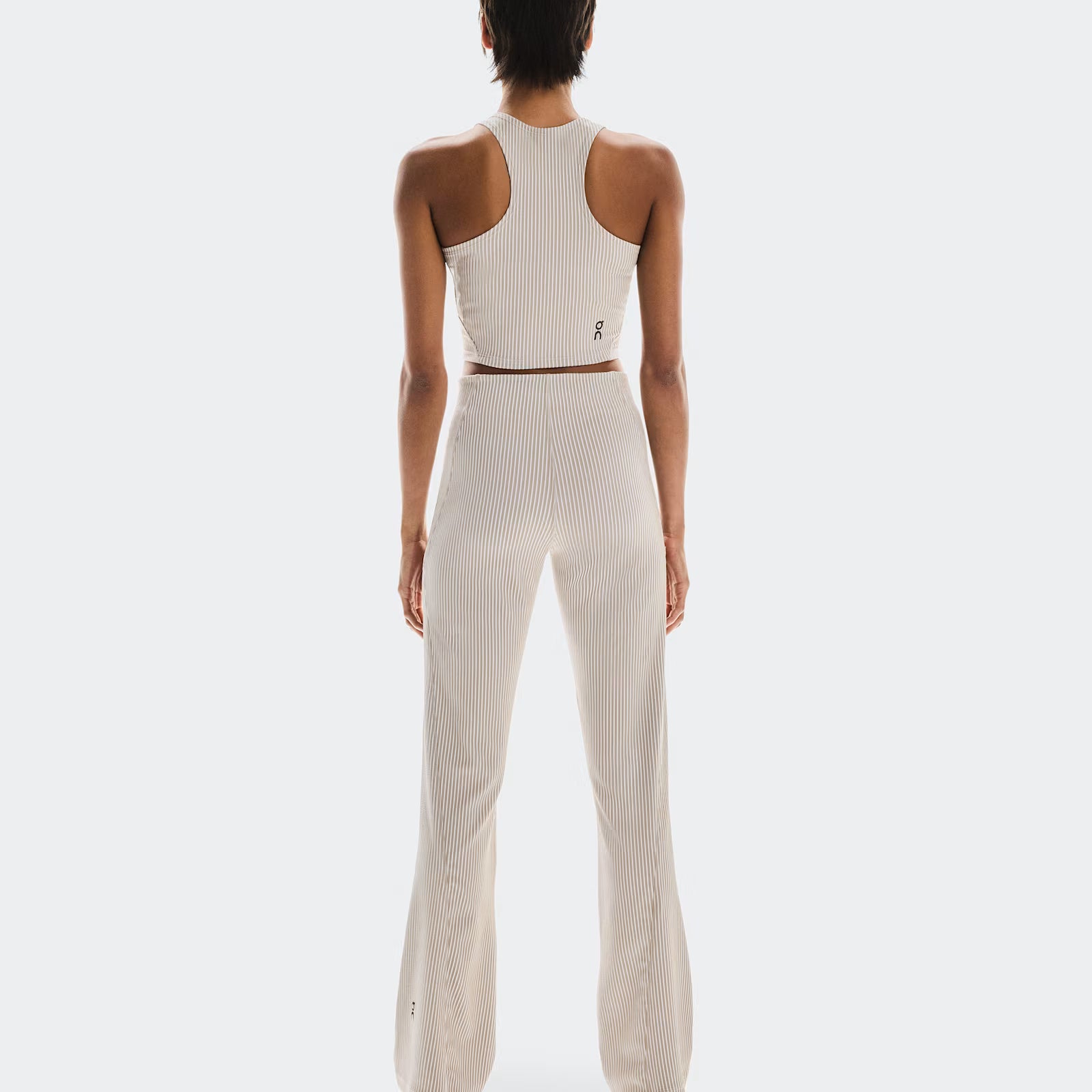 On All-Day Ribbed Pants Desert | White (Women'S)