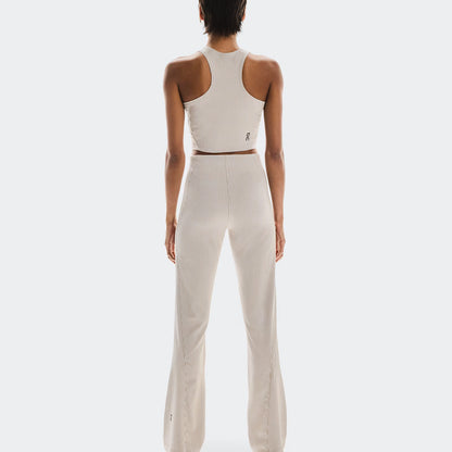 On All-Day Ribbed Pants Desert | White (Women'S)