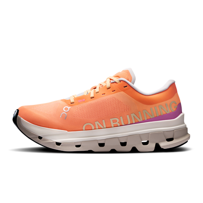 on running cloudflow 5 tangerine silver (women's)