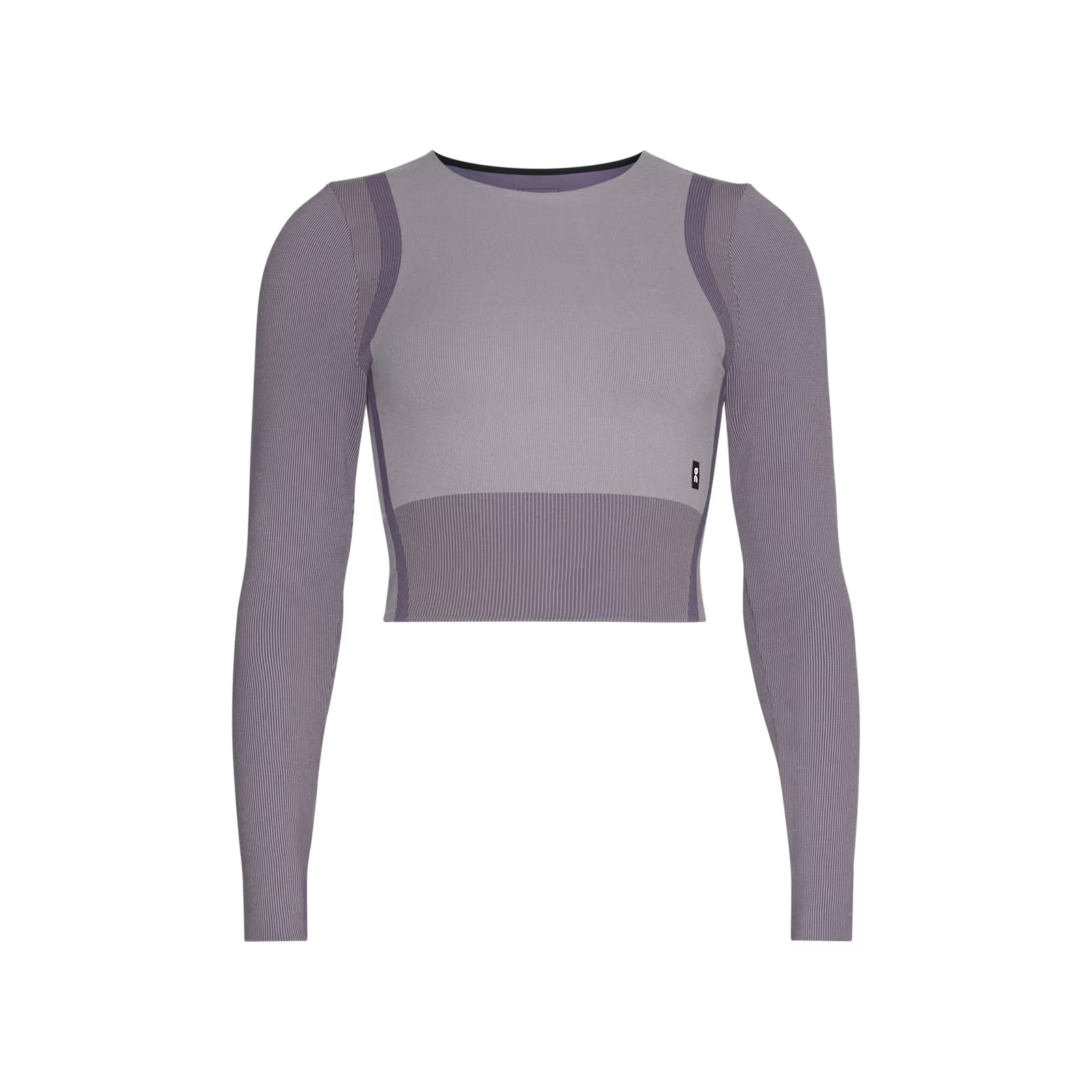 On Studio Knit Long-T Crop Lilac | Cosmos (Women'S)