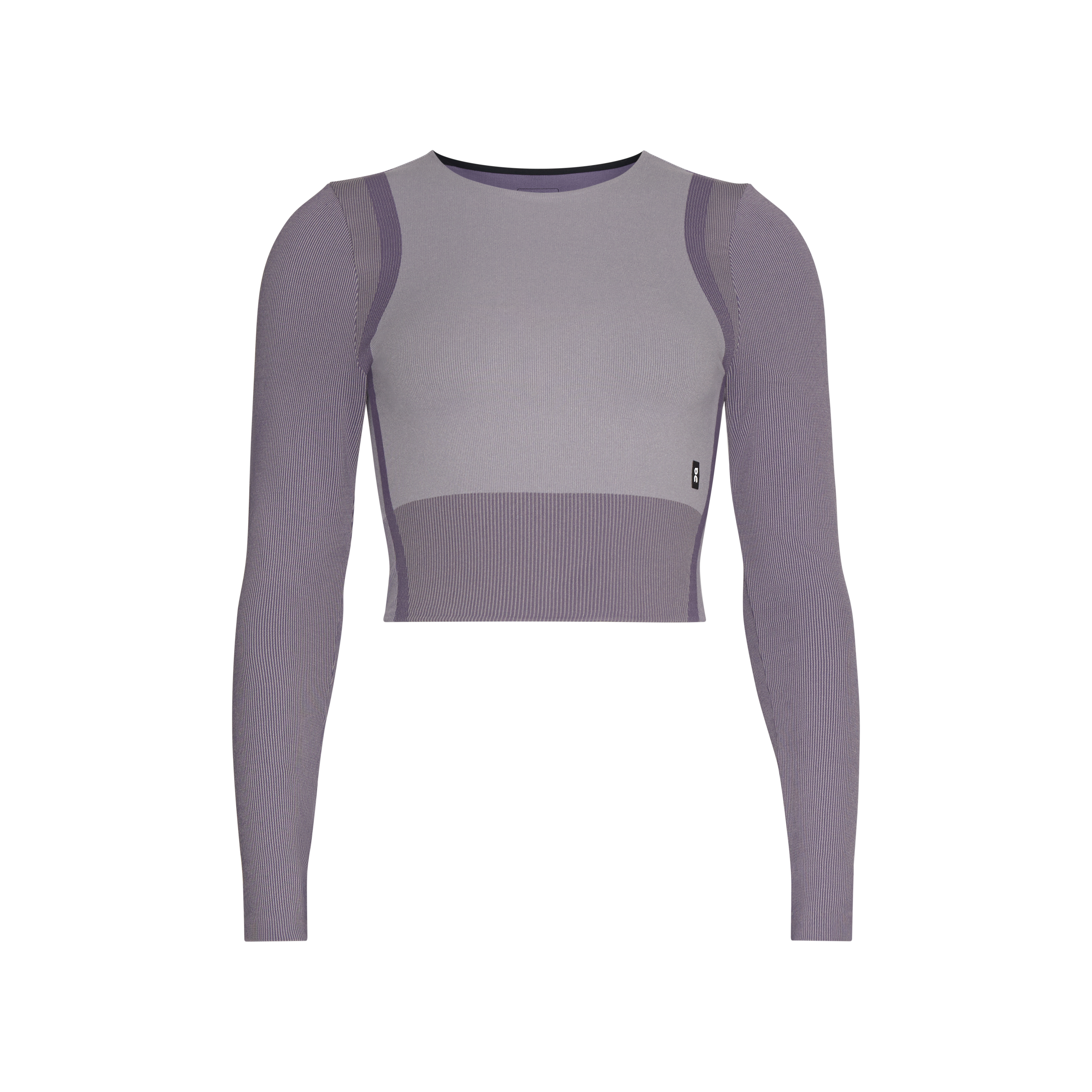 On Studio Knit Long-T Crop Lilac | Cosmos (Women's)