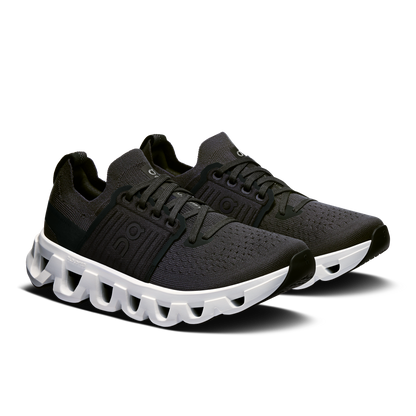 on running cloudswift 4 black white (women's)