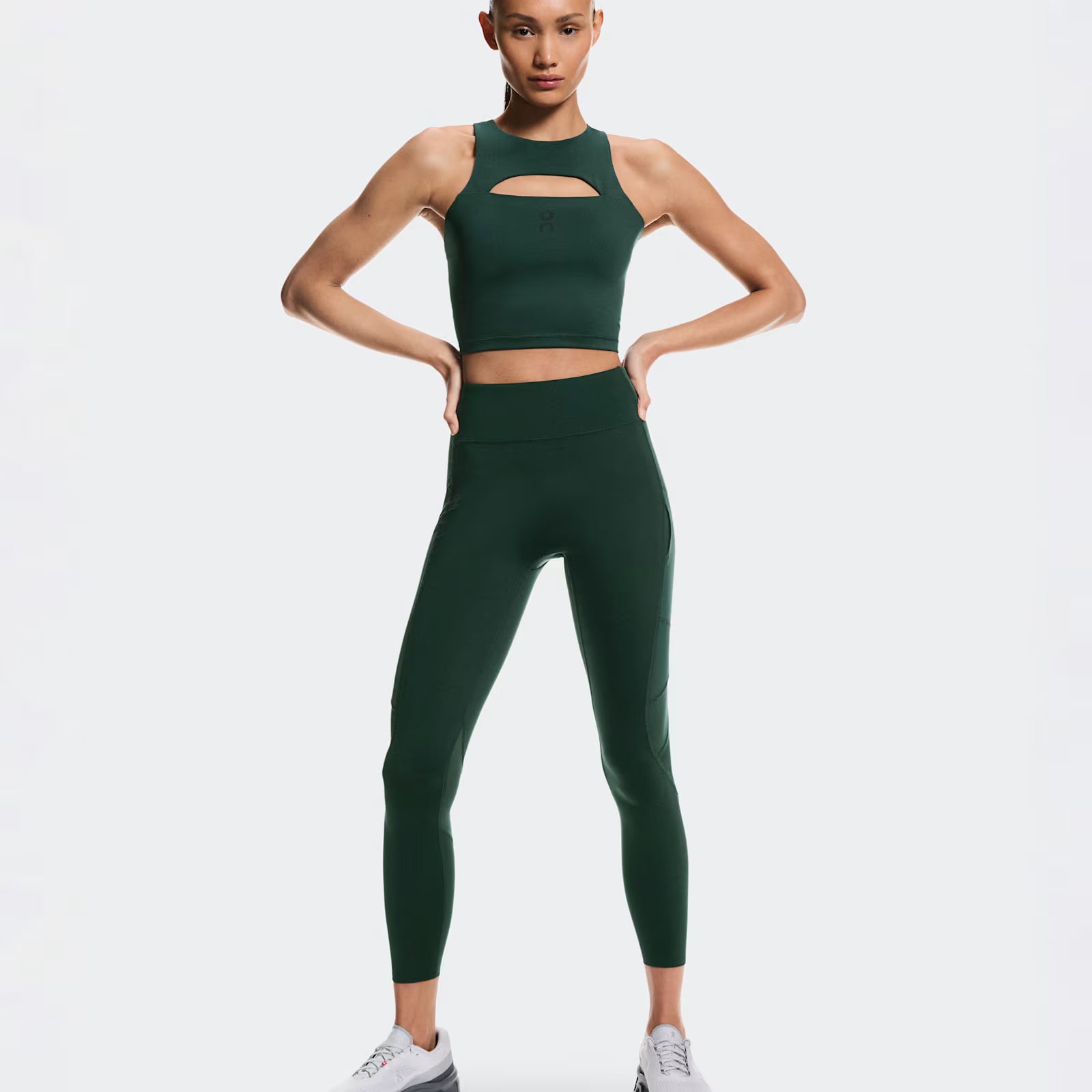 On Train Volt Tights 7/8 Obsidian (Women'S)