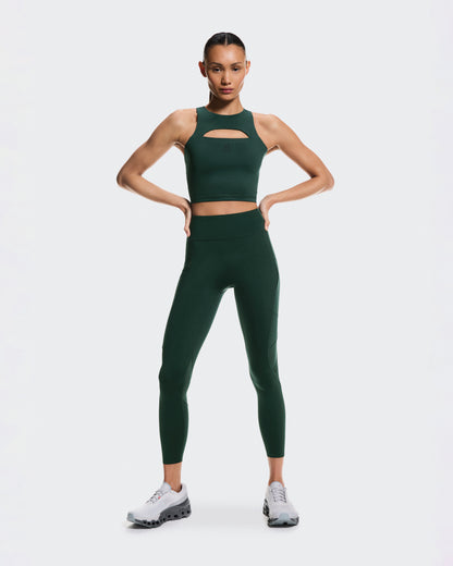 On Train Volt Tights 7/8 Obsidian (Women'S)