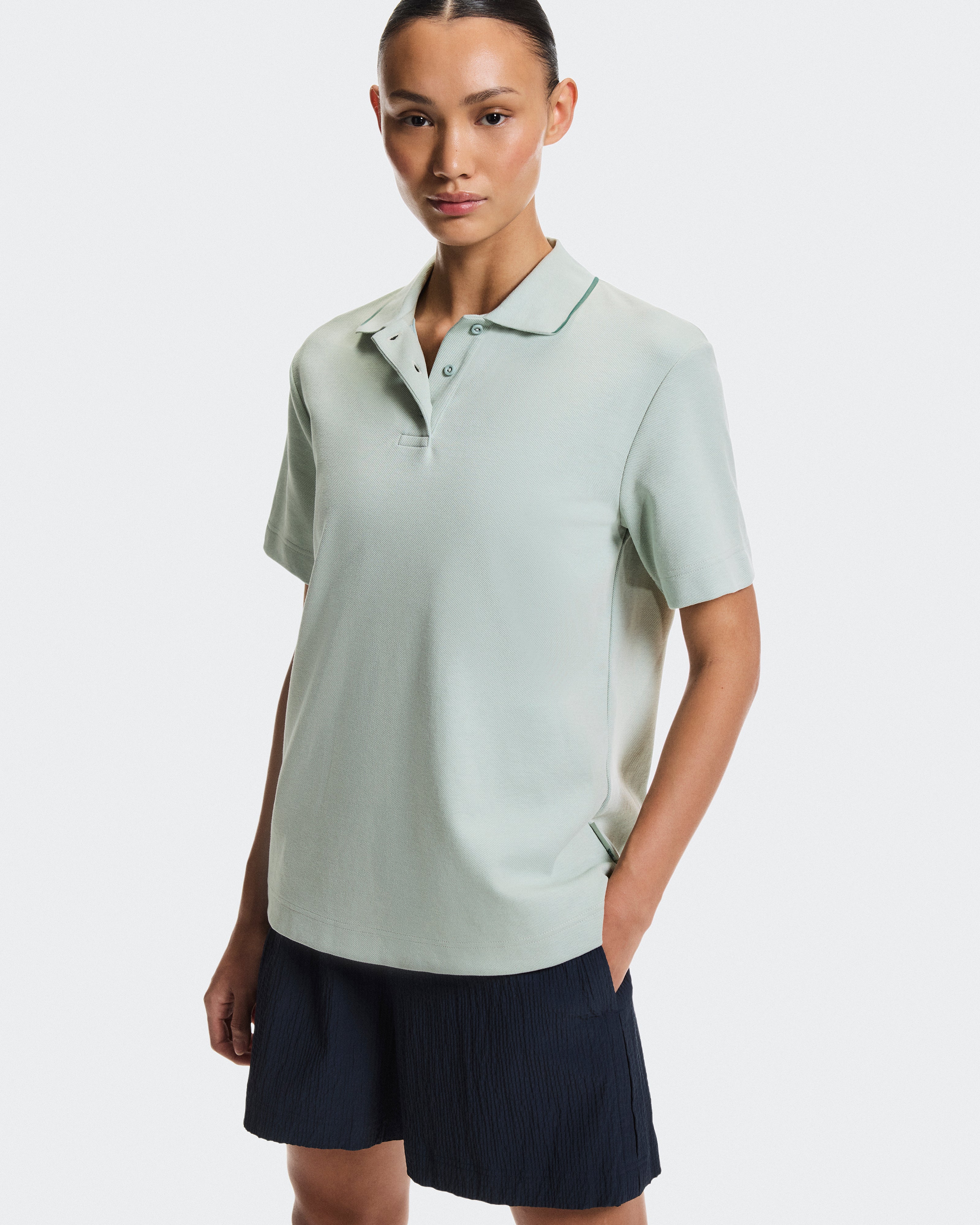 On Courtside Polo Mineral | Tide (Women'S)